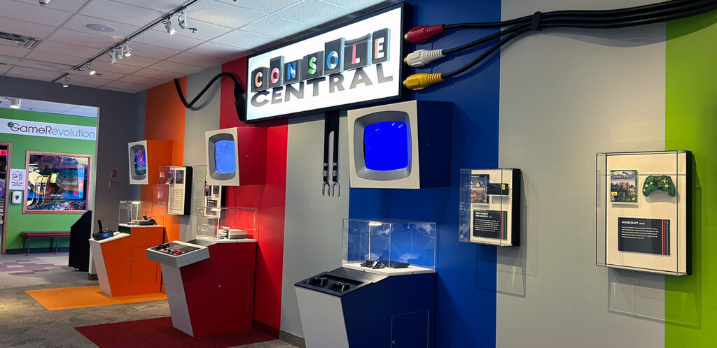 Console central exhibit title