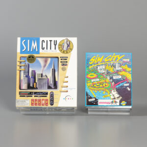 Sim City game boxes