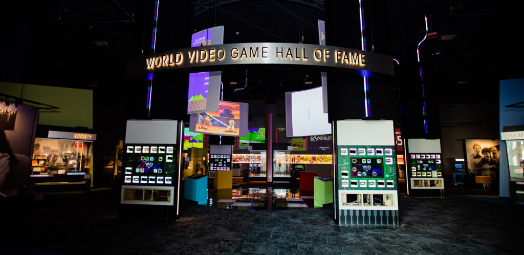 World Video Game Hall of Fame exhibit