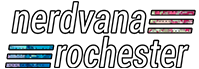 Nerdvana of Rochester logo